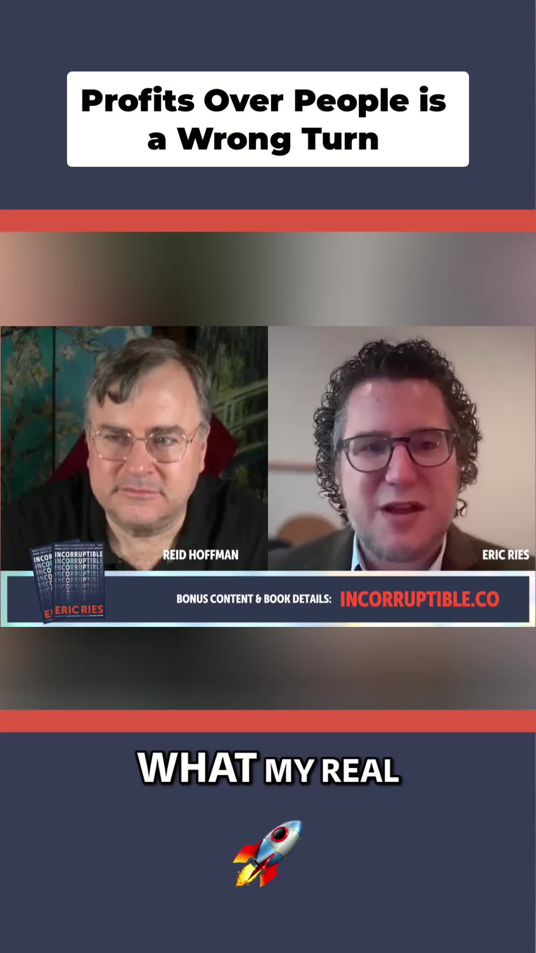 Eric Ries on Shareholder Primacy